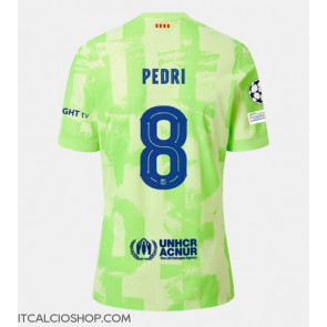 Barcelona Pedri Gonzalez #8 Terza Maglia 2024-25 Manica Corta
